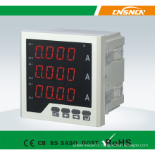 Size 72*72mm Factory Price LCD Display AC Three-Phase Digital Ampere Meter, for Industrial Use